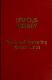 Cover of: Serious money
