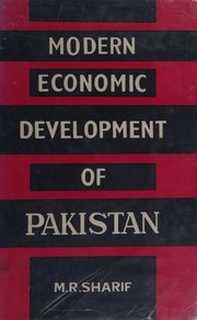Cover of: Modern economic development of Pakistan