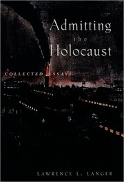 Cover of: Admitting the Holocaust