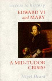 Cover of: Edward VI and Mary