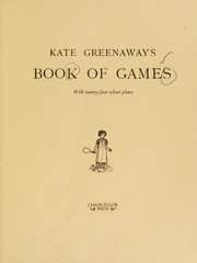 Cover of: Book of games