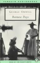 best books about Burma Burmese Days