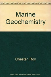Cover of: Marine geochemistry