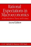 Cover of: Rational expectations in macroeconomics