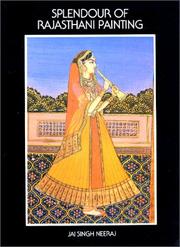 Cover of: Splendour of Rajasthani painting