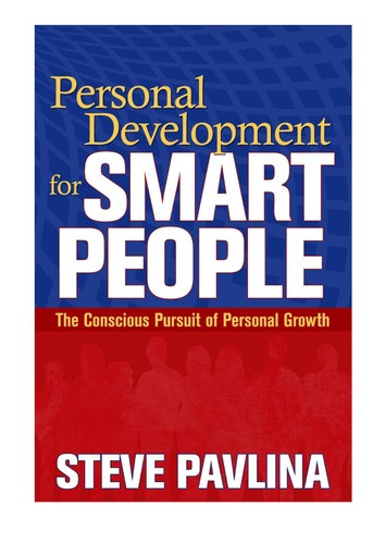 Cover image for Personal development for smart people