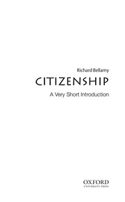 best books about Citizenship Citizenship: A Very Short Introduction