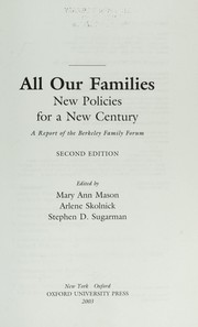 Cover of: All our families