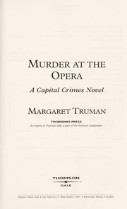 Cover of: Murder at the Opera