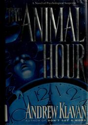 Cover of: The animal hour