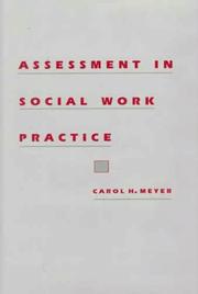 Cover of: Assessment in social work practice