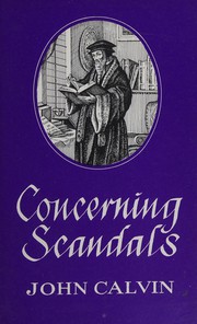 Cover of: Concerning scandals