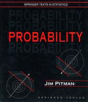 Cover of: Probability