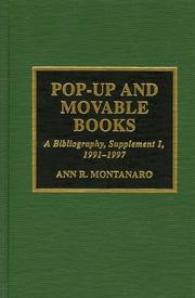 Cover of: Pop-up and movable books