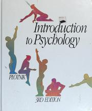Cover of: Introduction to psychology