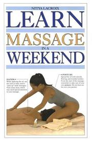 Cover of: Learn massage in a weekend