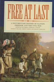 Cover of: Free at Last: A Documentary History of Slavery, Freedom, and the Civil War