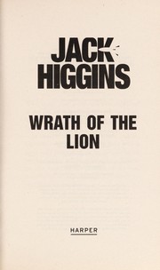 Cover of: Wrath of the Lion
