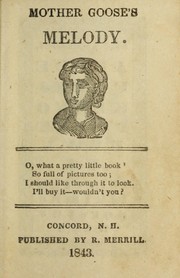 Cover of: Mother Goose's melody
