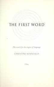 Cover of: The First Word