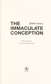 Cover of: Immaculée Conception