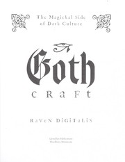 Cover of: Goth craft
