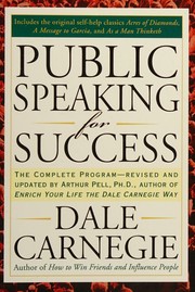 Cover of: Public Speaking for Success