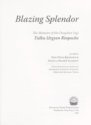 Cover of: Blazing splendor