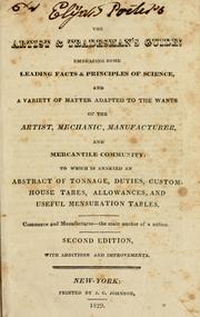Cover of: The artist & tradesman's guide