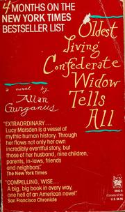 Cover of: Oldest living Confederate widow tells all