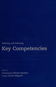 Cover of: Defining and selecting key competencies