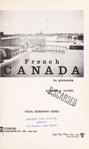Cover of: French Canada in pictures