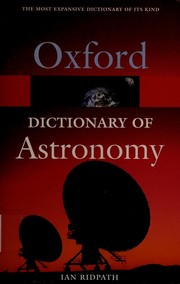 Cover of: Oxford dictionary of astronomy