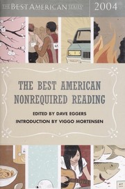 Cover of: The best American nonrequired reading, 2004