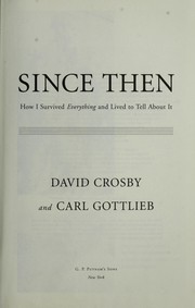 Cover of: Since then