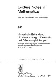 Cover of: Numerische Behandlung nichtlinearer Integrodifferential- und Differentialgleichungen