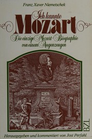 Cover of: Ich kannte Mozart