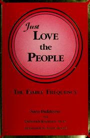 Cover of: Just love the people