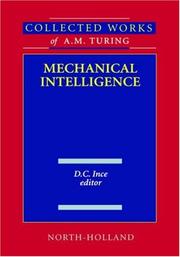 Cover of: Mechanical intelligence