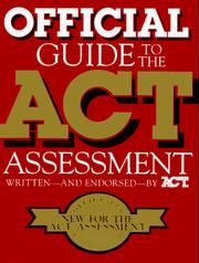 Cover of: Official guide to the ACT assessment
