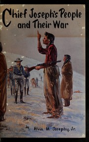 Cover of: Chief Joseph's people and their war