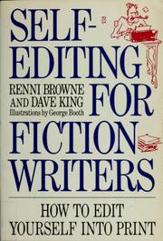 Cover of: Self-editing for fiction writers