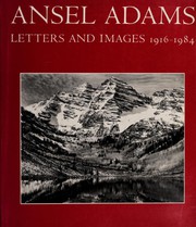 Cover of: Ansel Adams: letters, 1916-1984