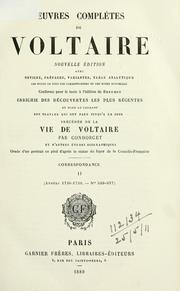 Cover of: Oeuvres complètes de Voltaire