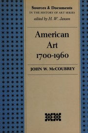 Cover of: American art, 1700-1960