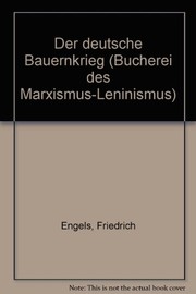 Cover of: Der deutsche Bauernkrieg