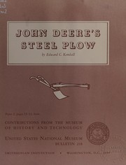 Cover of: John Deere's steel plow