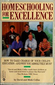 Cover of: Homeschooling for excellence
