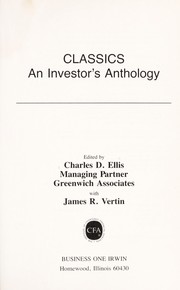 Cover of: Classics