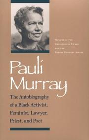 Cover of: Pauli Murray